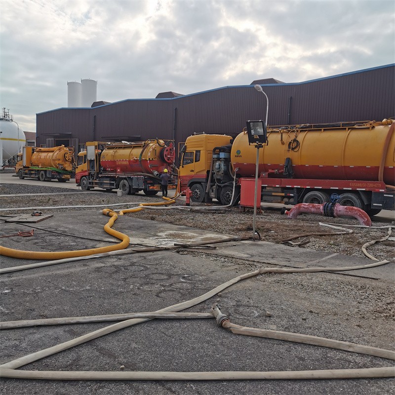 濂溪污水池清理