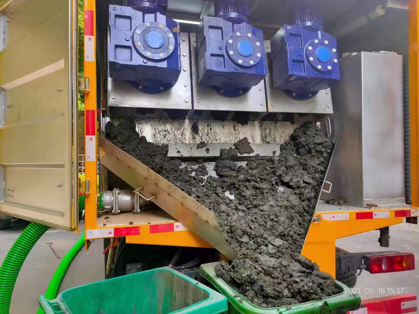 濂溪化粪池清掏城市维护站-泥浆净化干湿分离处理